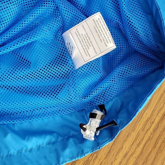 Mens XL Blue Half-Zip Short Sleeve Jacket Windbreaker Western Skies Golf Club - Picture 10 of 16